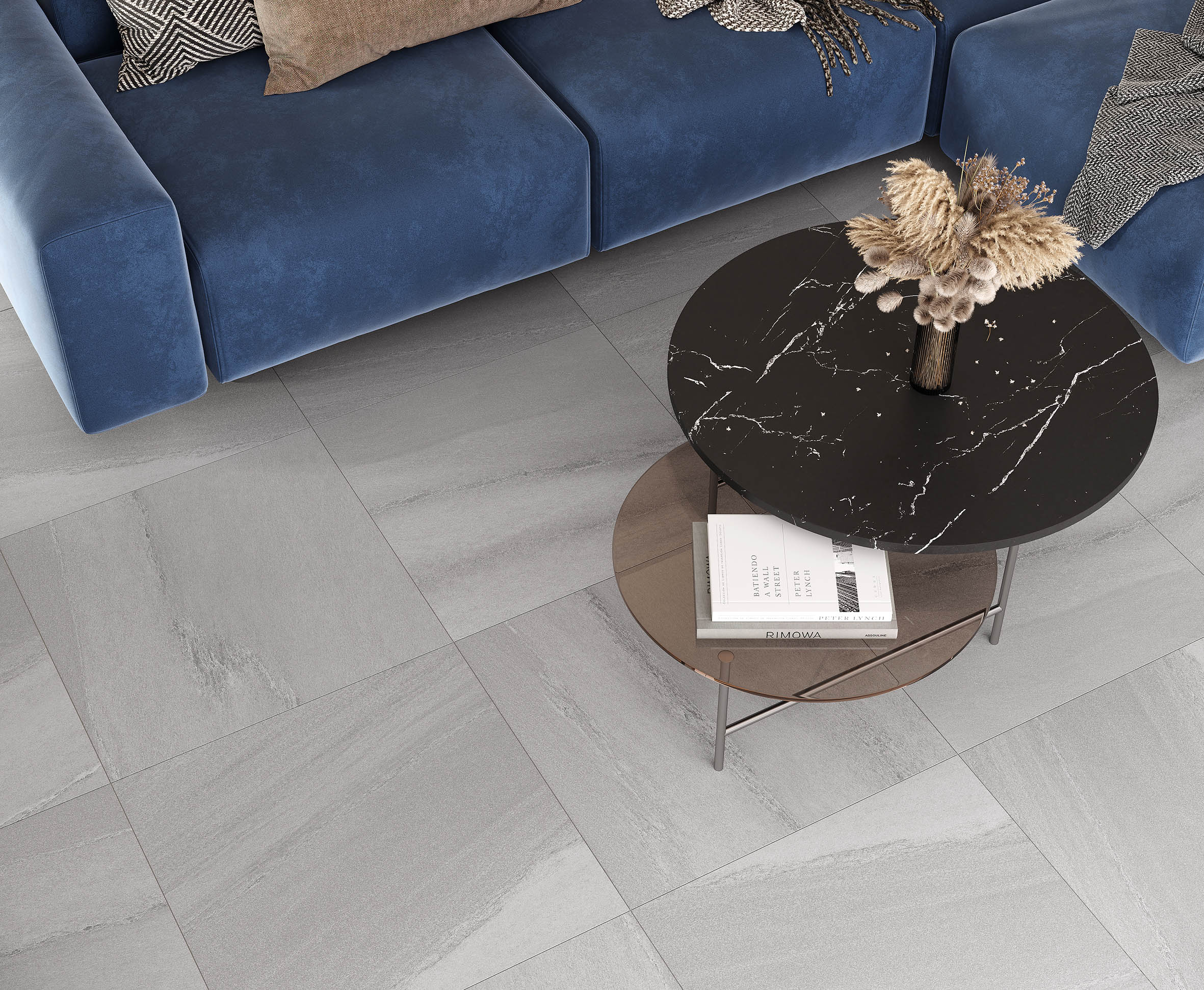 Керамогранит Laparet Urban Dazzle Gris серый 60x120 лаппатированный
