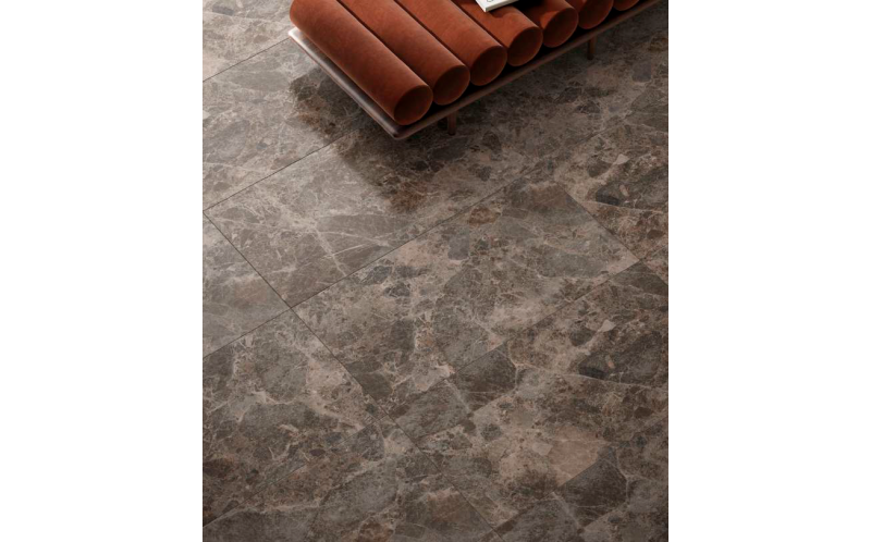 Керамогранит Vitra МарблСистем/ MarbleSystem Бреча Черный R9 7ЛПР 60x120 лаппатированный