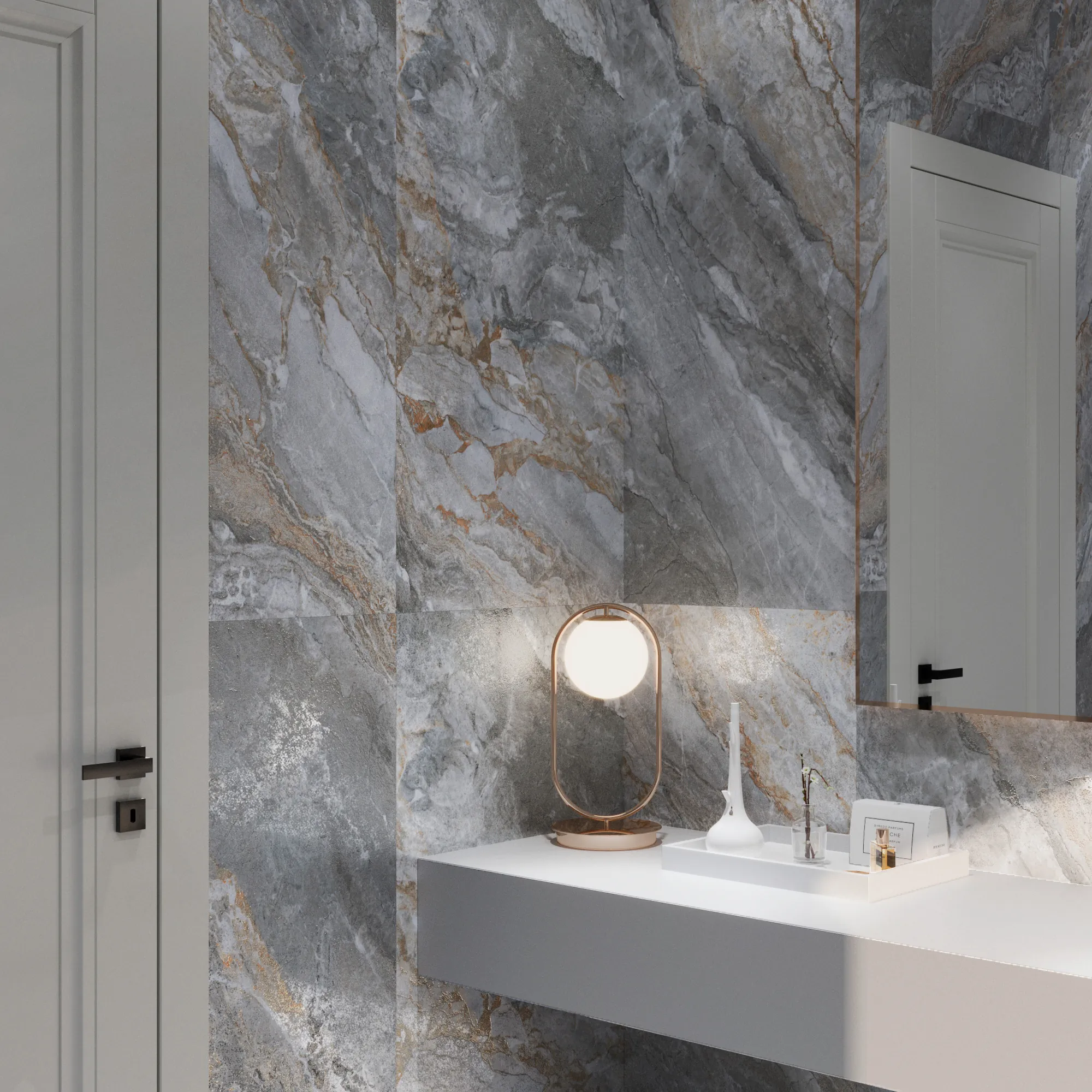 Керамогранит Аркадия Керамика CR4016-A Trivola Bianco Carving 60x120 белый