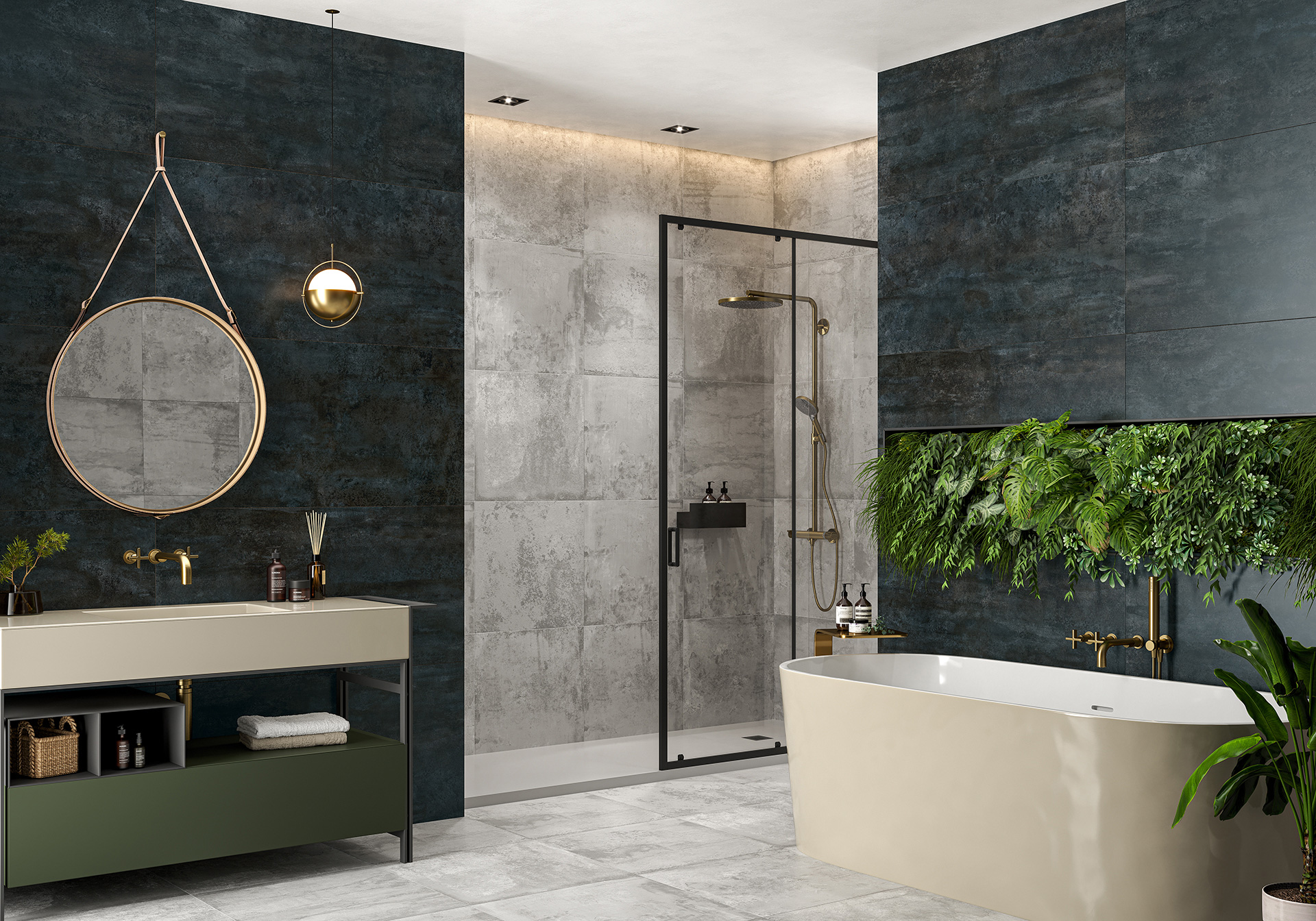 Бордюр Альма Керамика Металлик Глосси Голд/ Metallic Glossy Gold BWM71MET808 золотой 1.2x74