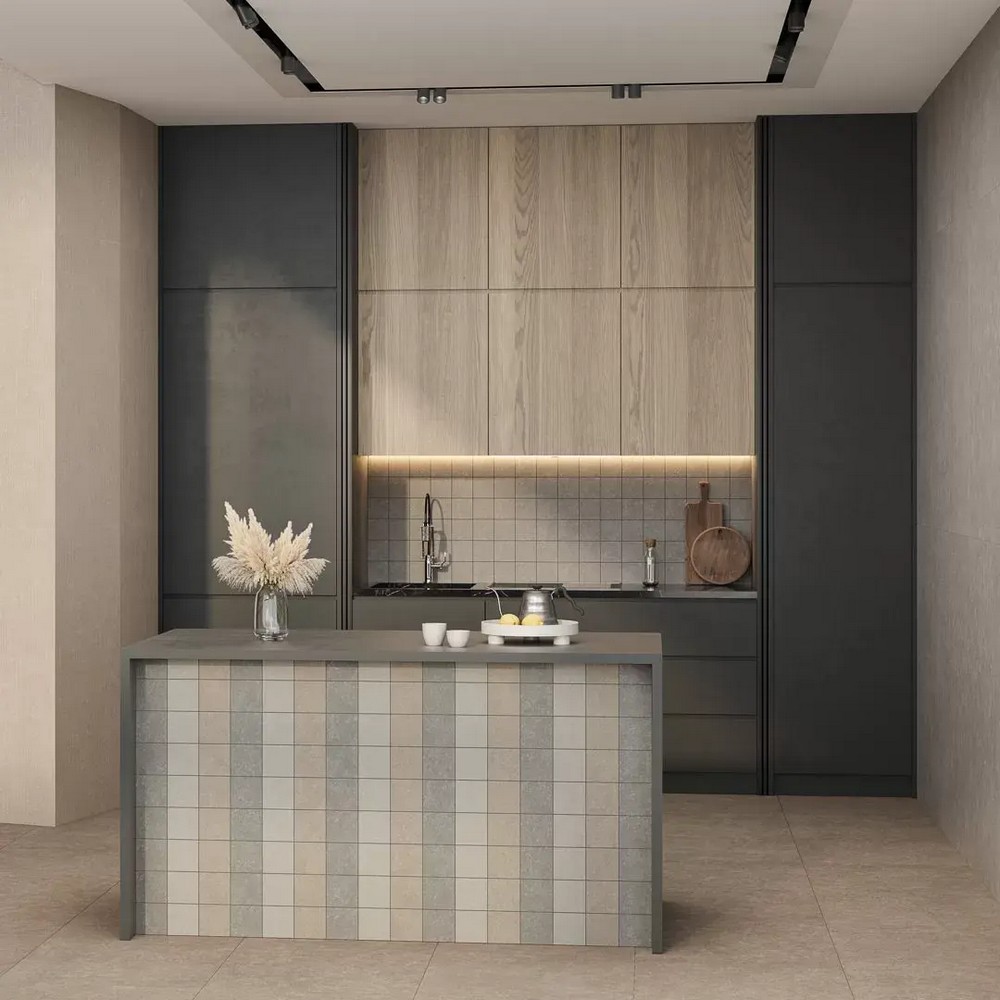 Керамогранит Kerama Marazzi KM2020G0021N Касабланка серый матовый 20x20