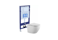 SET AQUATEK ЕВРОПА (рама AQUATEK Standard INS-0000012 (без клавиши и крепежа)+унитаз ЕВРОПА AQ1901-00)