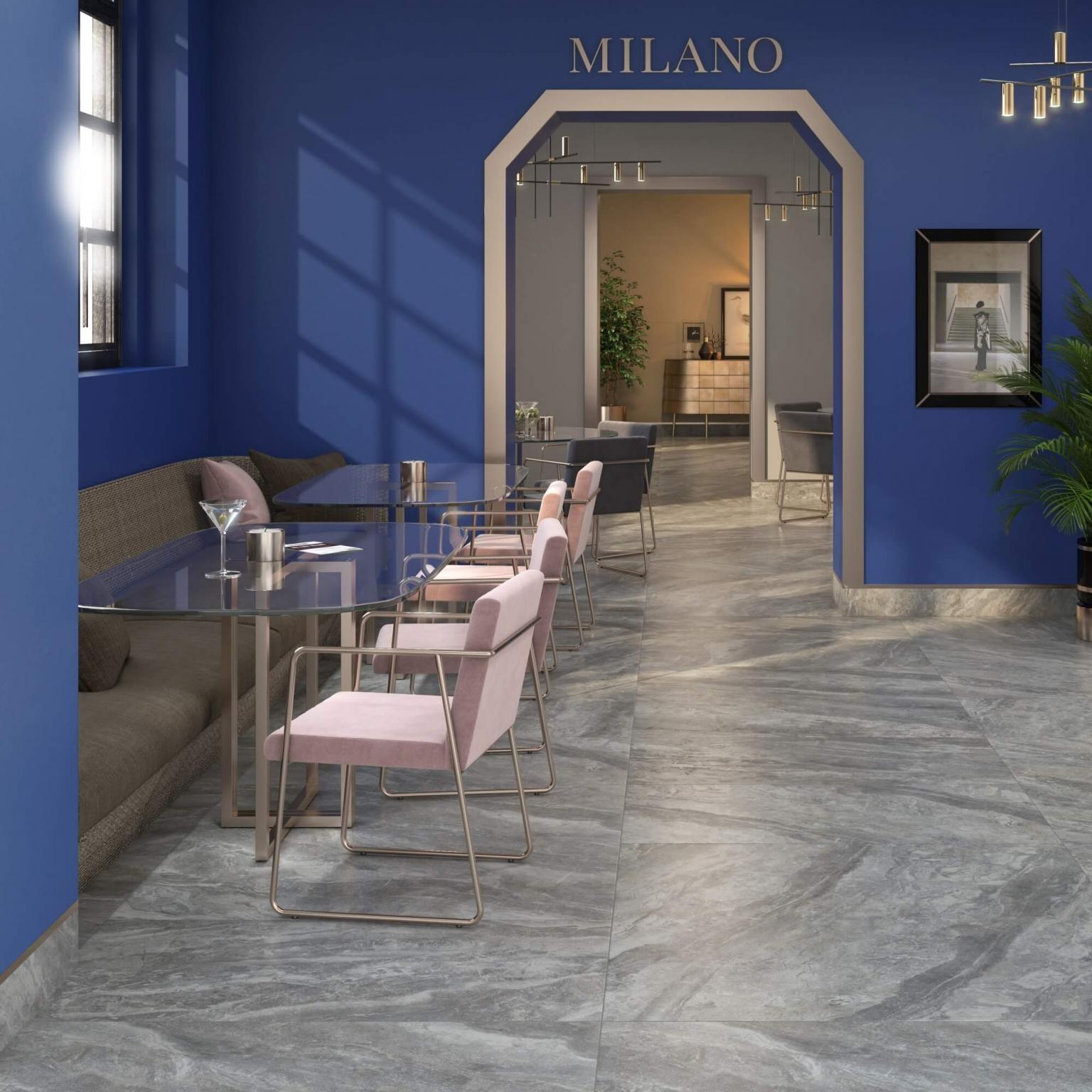 Керамогранит Kerama Marazzi Гриджио серый обрезной 60x119.5 DL502820R