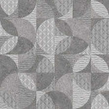 Керамогранит Kerama Marazzi Фондамента серый декорированный обрезной 60x60 DL601020R