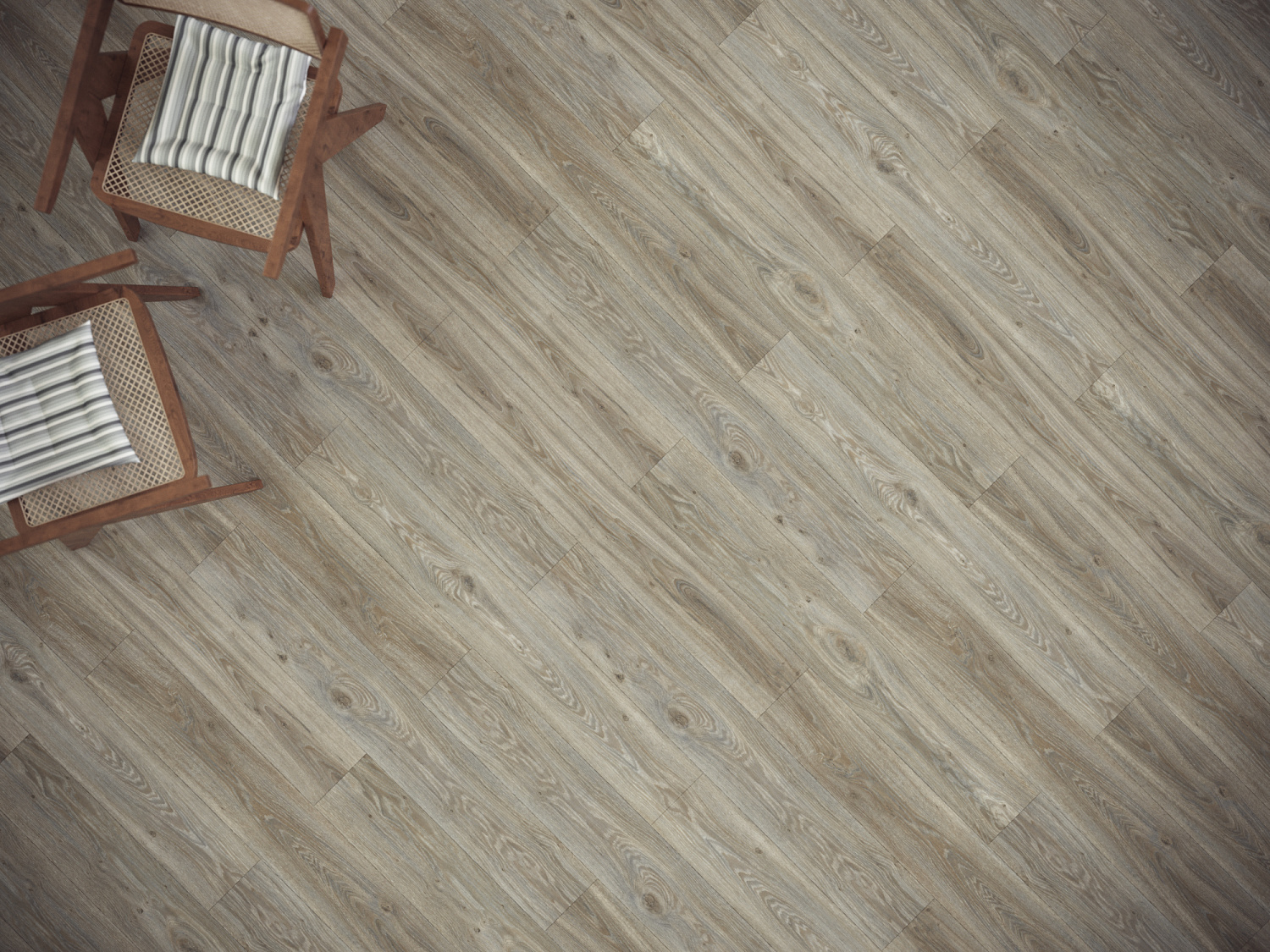 Плинтус ПВХ FineFloor Wood FF-1585 Дуб Окленд