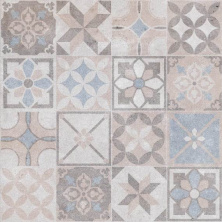 Декор Lasselsberger Македония 6046-0394 серый 45x45