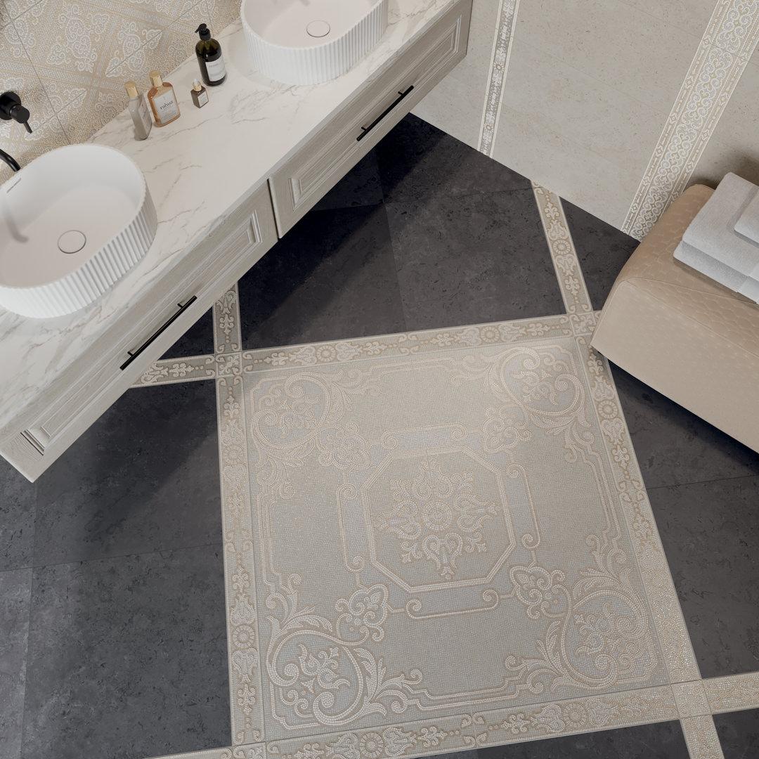 Бордюр Kerama Marazzi Карму бежевый матовый обрезной 2.5x30 SPA050R