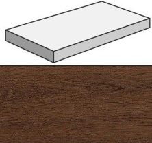 Ступень угловая правая Атлас Конкорд Оак Резерв/ Oak Reserve Дарк Браун 33x120