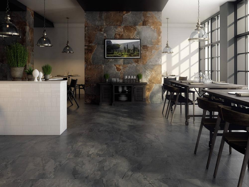 Керамогранит Kerama Marazzi Таурано серый темный обрезной 30x60 SG221220R