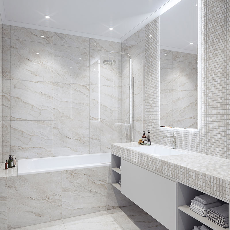 Керамогранит Старо Afyon Light Polished 60x60 кремовый