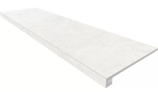 Estima Комплект NL00 Nolana White (Ступень 33x120 неполированный прямоугольный бортик без насечек + Подступенок 14,5x120)