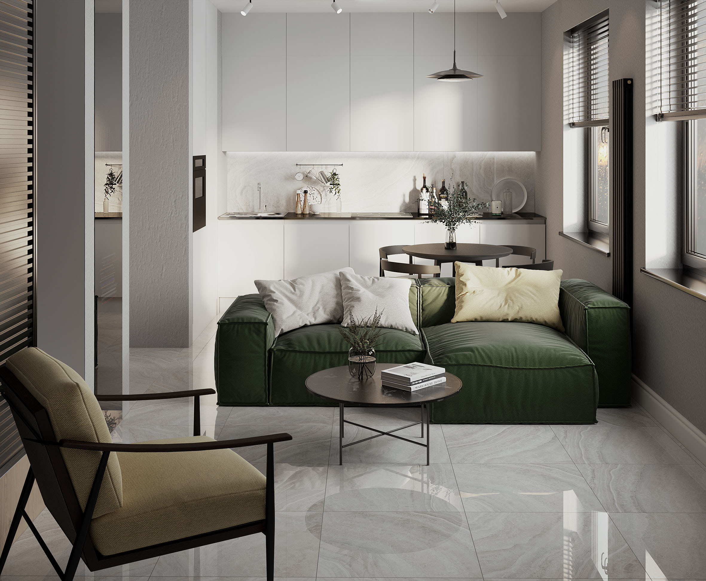 Керамогранит Laparet Onyx Rainbow 60x60 полированный
