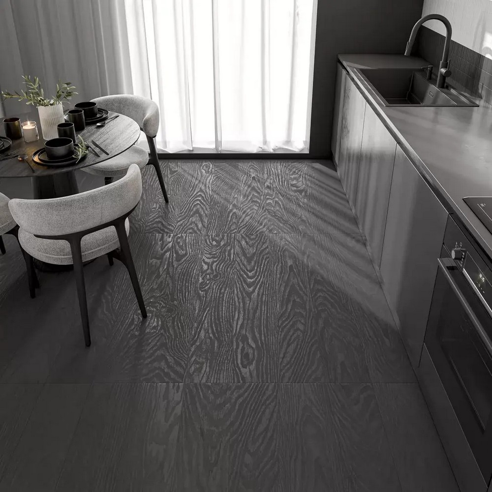 Керамогранит Kerama Marazzi KM2012G0031R Манифик вуд серый светлый матовый обрезной 20x119.5