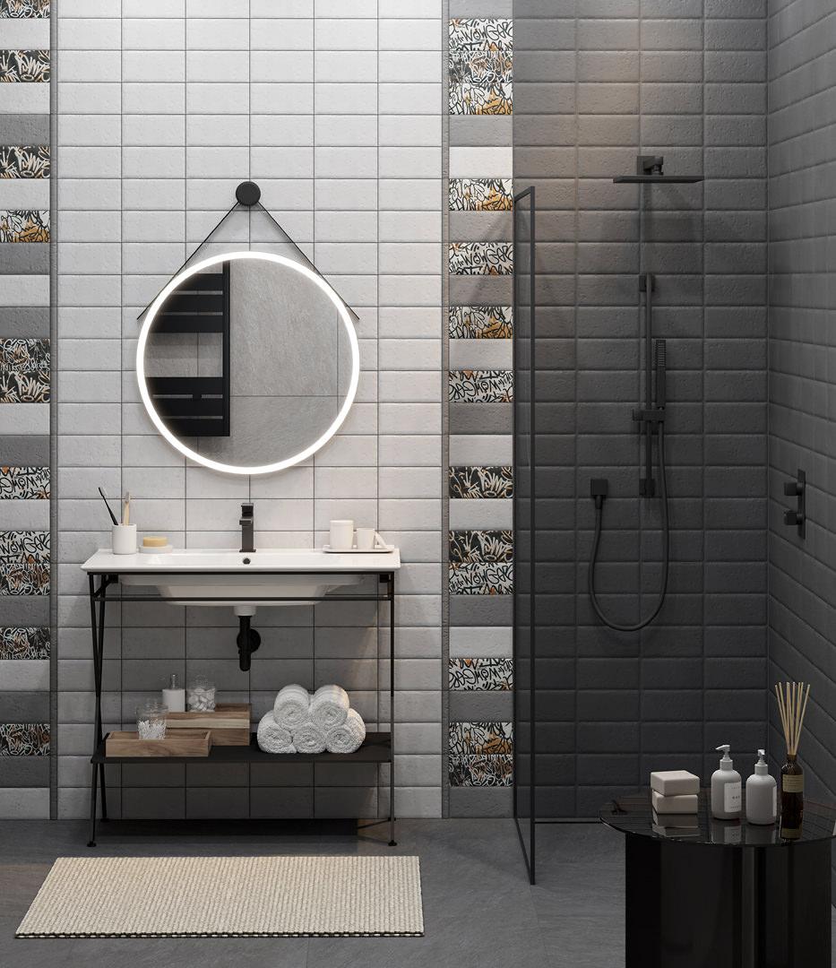 Декор Kerama Marazzi OS\A57\9x\19060 Панно Граффити 20x89,1