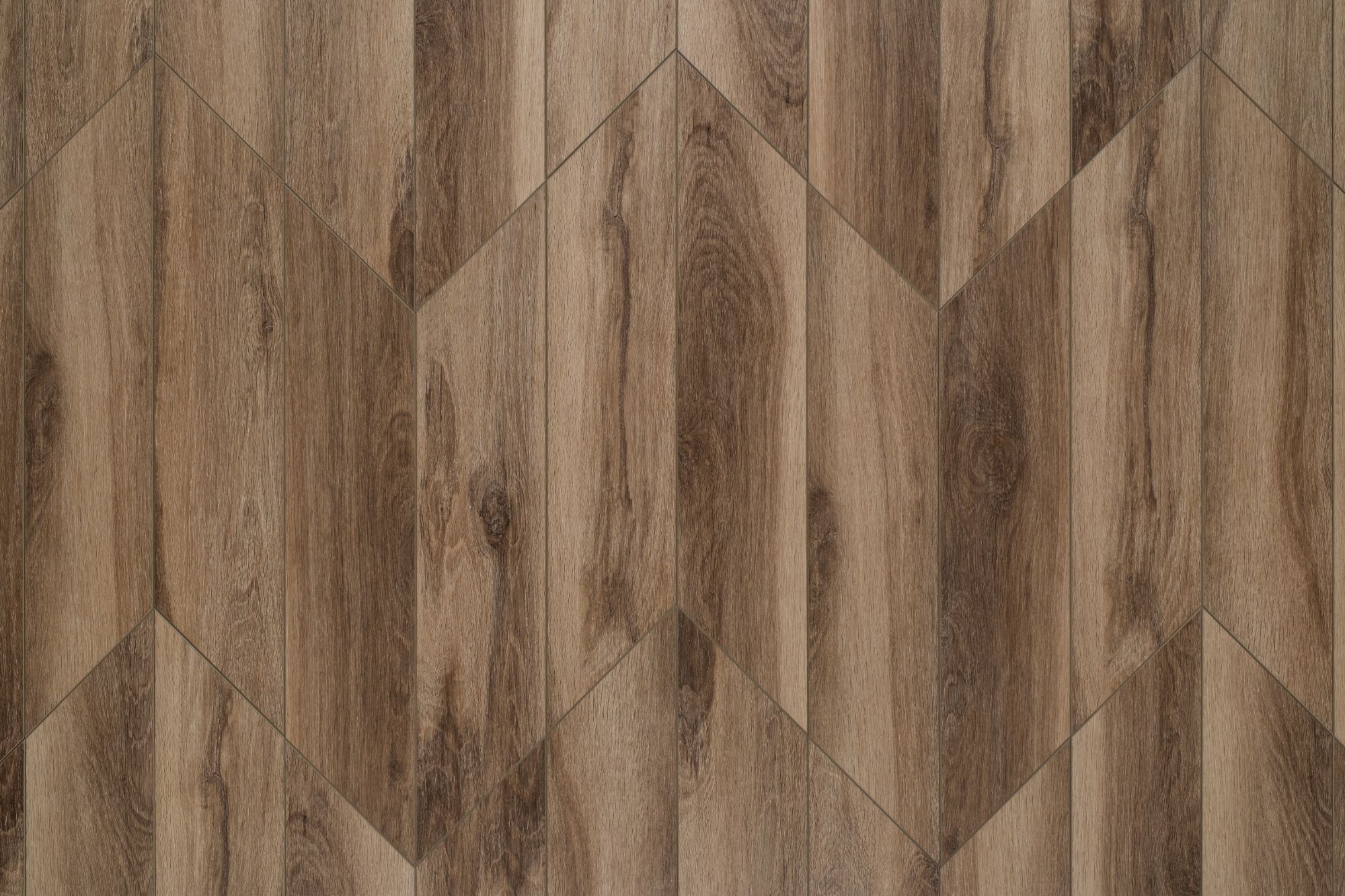 Кварцвиниловая плитка Aqua Floor Шеврон клеевой (Паркет)/ Chevron Glue (Parquet) AF2559PGCh 553.7x130.5 Дуб Темный замковый кварц винил напольный