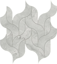 Мозаика Атлас Конкорд Италия Марвел Икс/ Marvel X Grey Cloud Waterfall Polished 30.5x27.7 AF8U