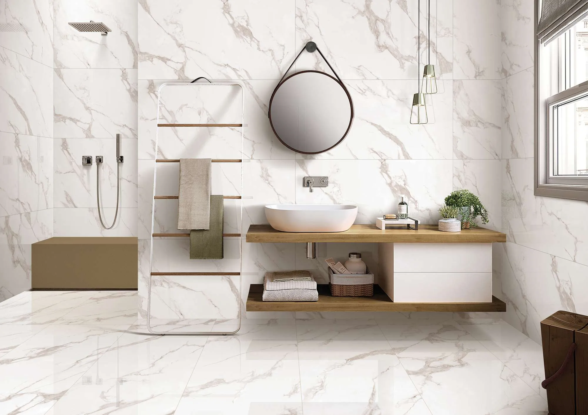 Керамогранит Аркадия Керамика CR4019-A Calacatta Gold Carving 60x120 белый
