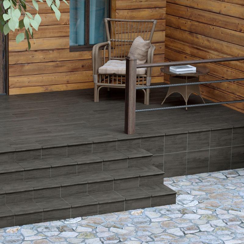 Ступень Эксагрэс Peldano Forest Wengue 33x33 венге