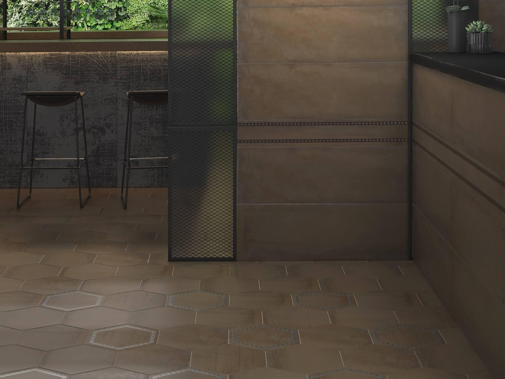 Керамическая плитка Kerama Marazzi SG27004N Раваль коричневый 29x33,4