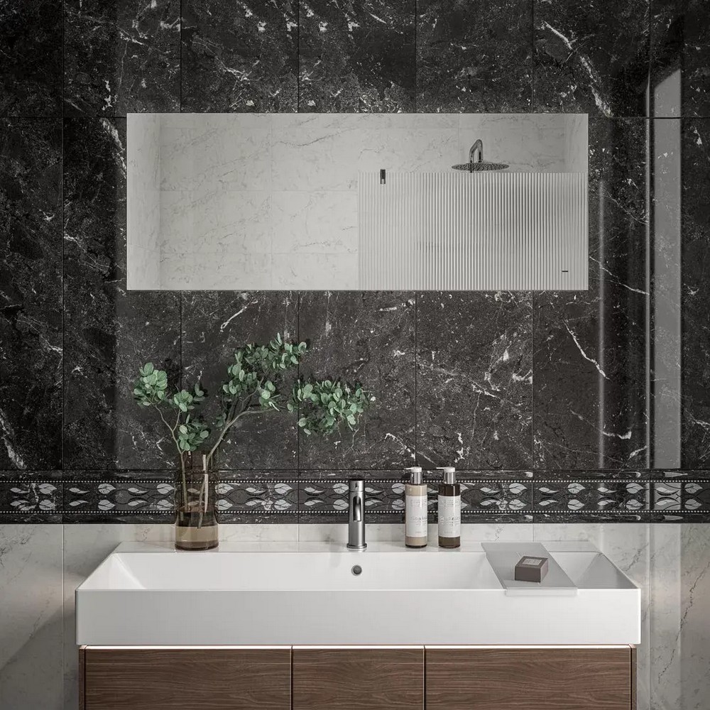 Керамическая плитка Kerama Marazzi KM3090B0160R Тубкаль белый глянцевый структура обрезной 30x89.5