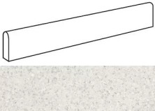 Плинтус Атлас Конкорд Италия Marvel Terrazzo White Battiscopa Matt AT9M 7.2x60