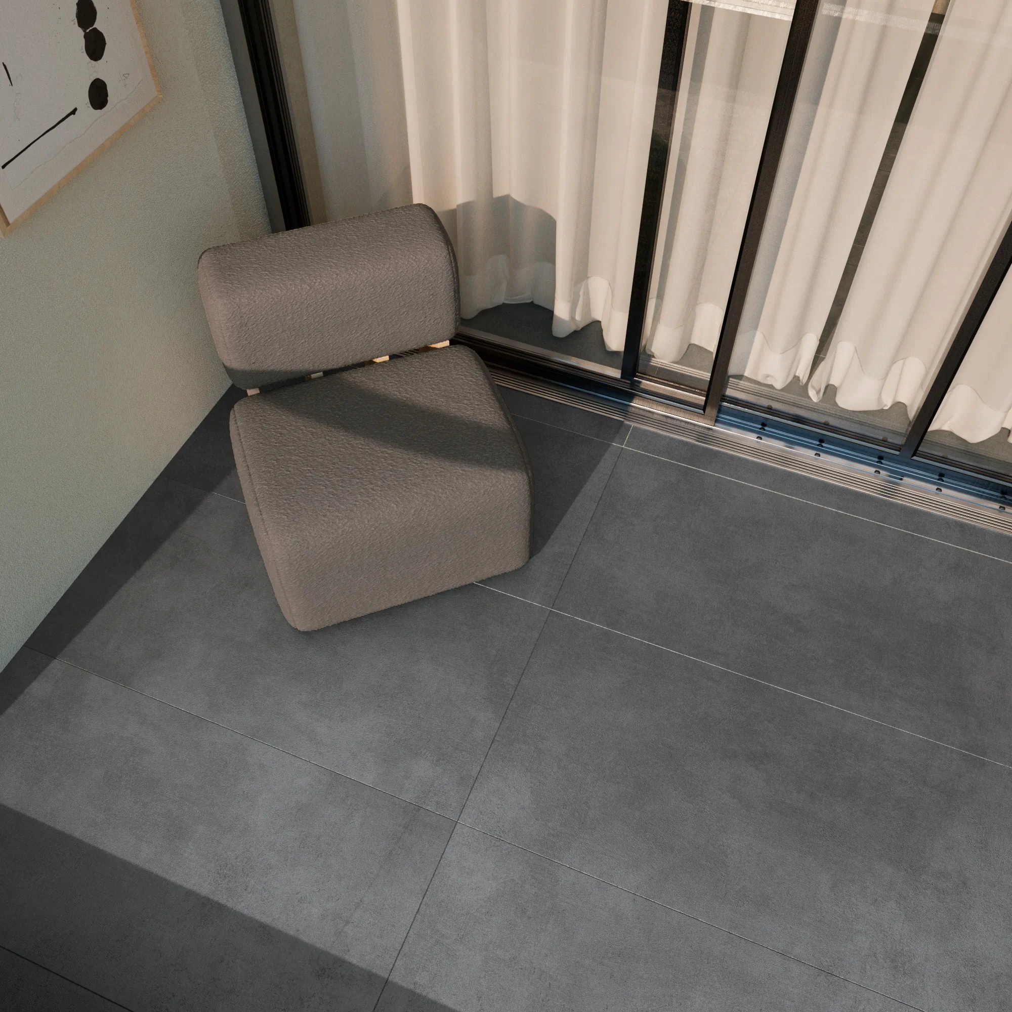 Керамогранит Аркадия Керамика RT7009-B Matrix Gris Matt Rustic Punch 60x120 серый