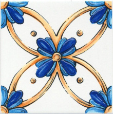 Декор Kerama Marazzi STG\A455\5232 Капри майолика 20x20