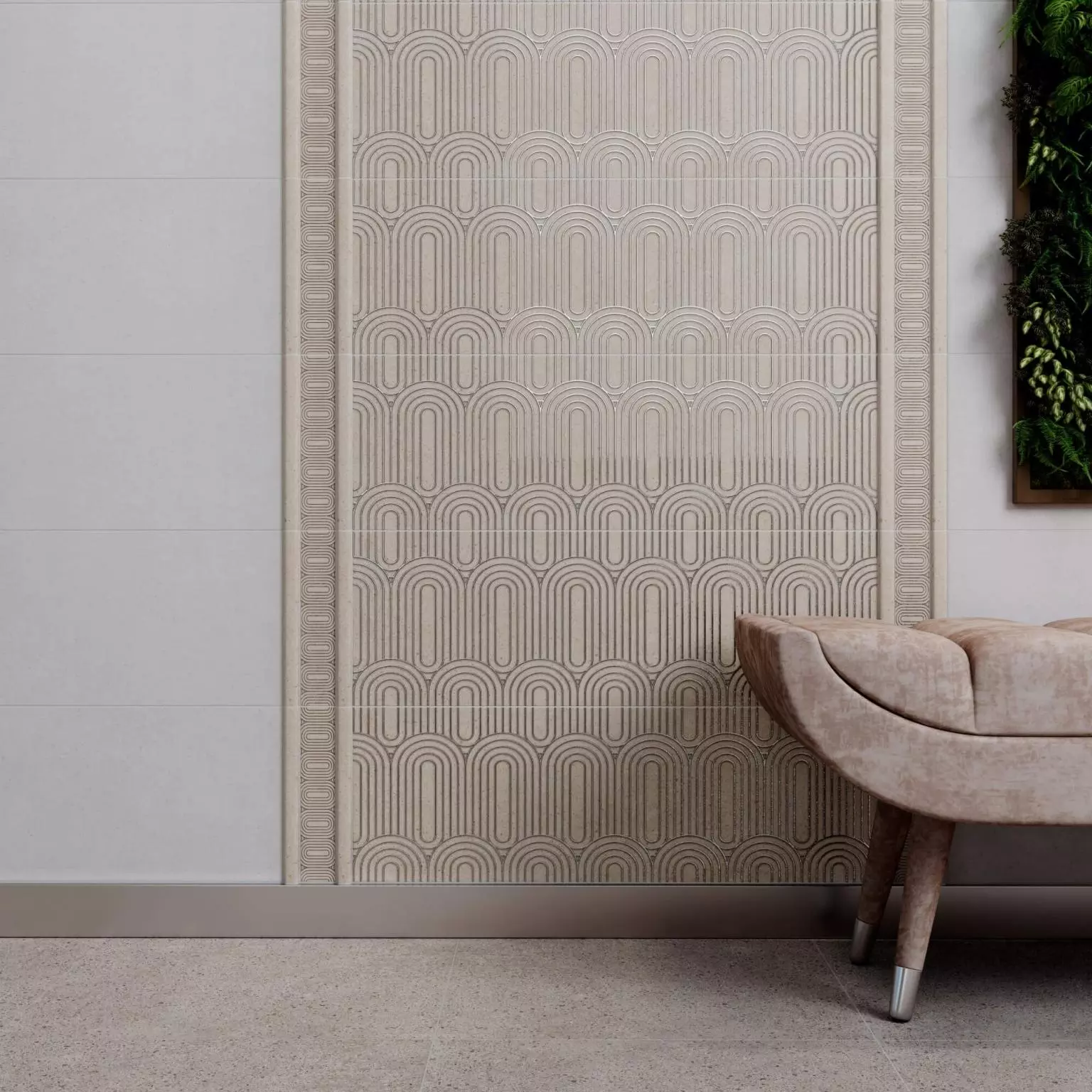 Декор Kerama Marazzi MM12137 Безана серый мозаичный 25x25