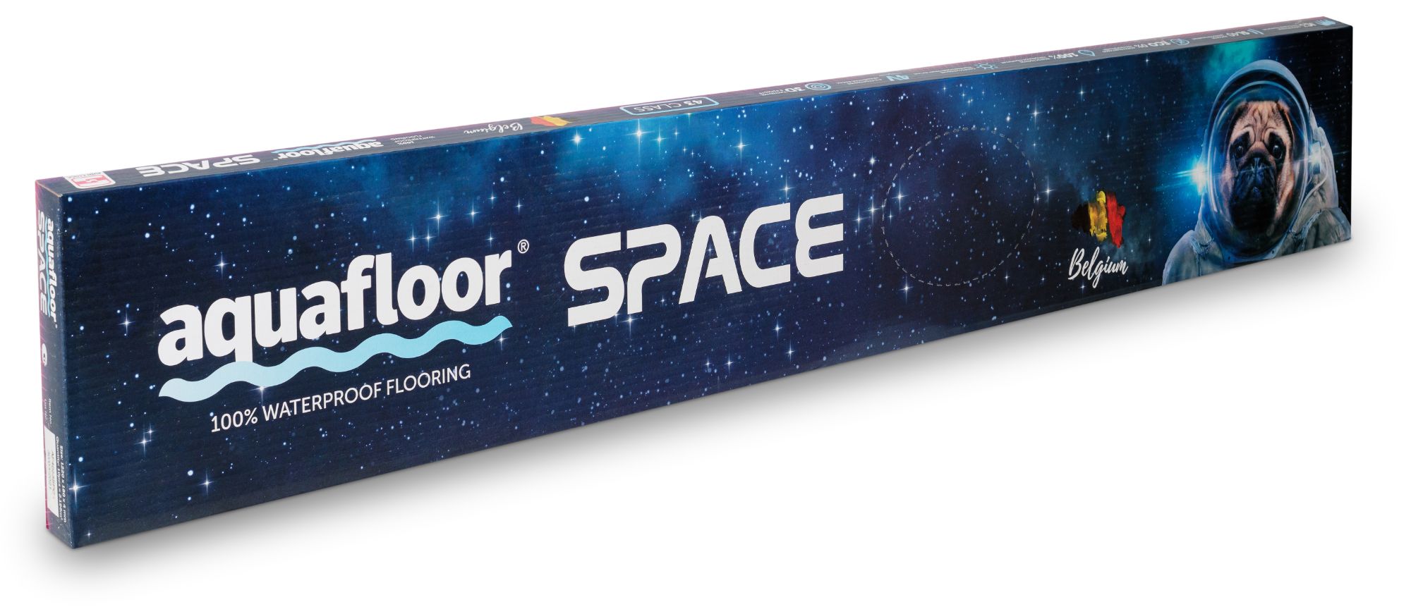 Кварцвиниловая плитка Aqua Floor Спейс/ Space AF4031SPC 1220x180 Дуб Светлый замковый кварц винил напольный