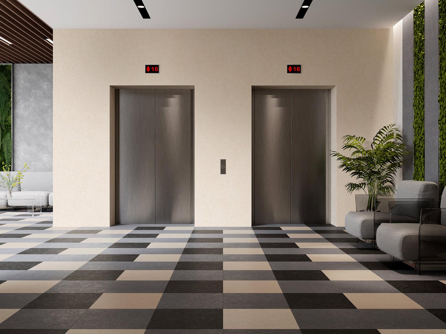 Керамогранит Kerama Marazzi Сенат светло-серый обрезной 40.2x40.2 SG155800R