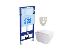 SET AQUATEK АМАДЕО (рама AQUATEK Standard INS-0000012 (без клавиши и крепежа)+унитаз АМАДЕО AQ1163-00)