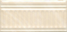 Бордюр Kerama Marazzi 19017\3F Летний сад беж структурированный 9,9x20