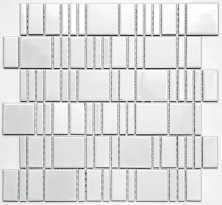 Мозаика NSmosaic PS2348-11 серый 30x30