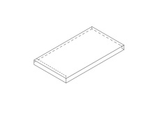 Ступень угловая левая Атлас Конкорд Оак Резерв/ Oak Reserve Пьюр 33x60