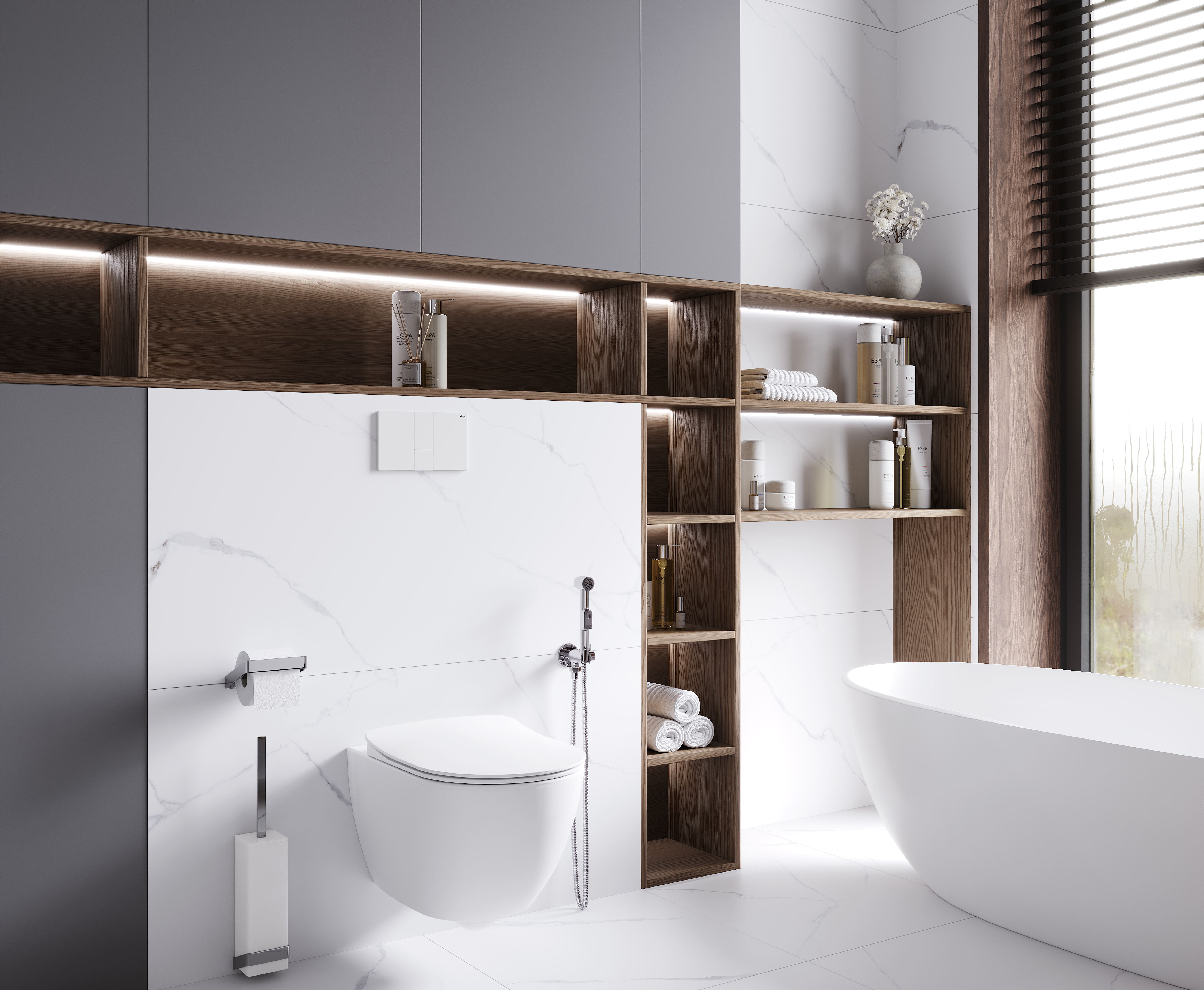 Керамогранит Laparet Atlantic White белый 60x60 матовый