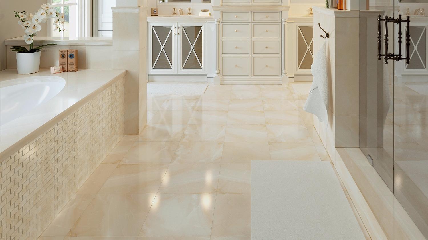 Керамогранит Onice Milky 60x120 K-95/LR/600x1200x11