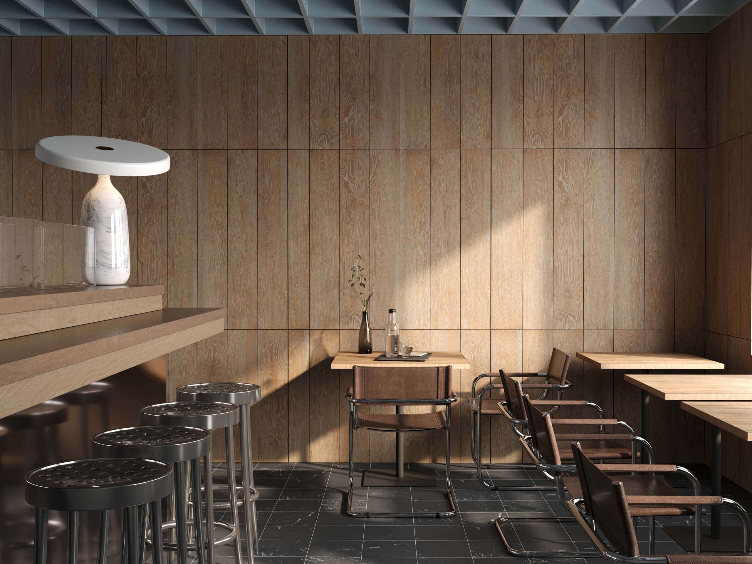 Керамогранит Estima Kraft Wood KW05 19.4x120 серый