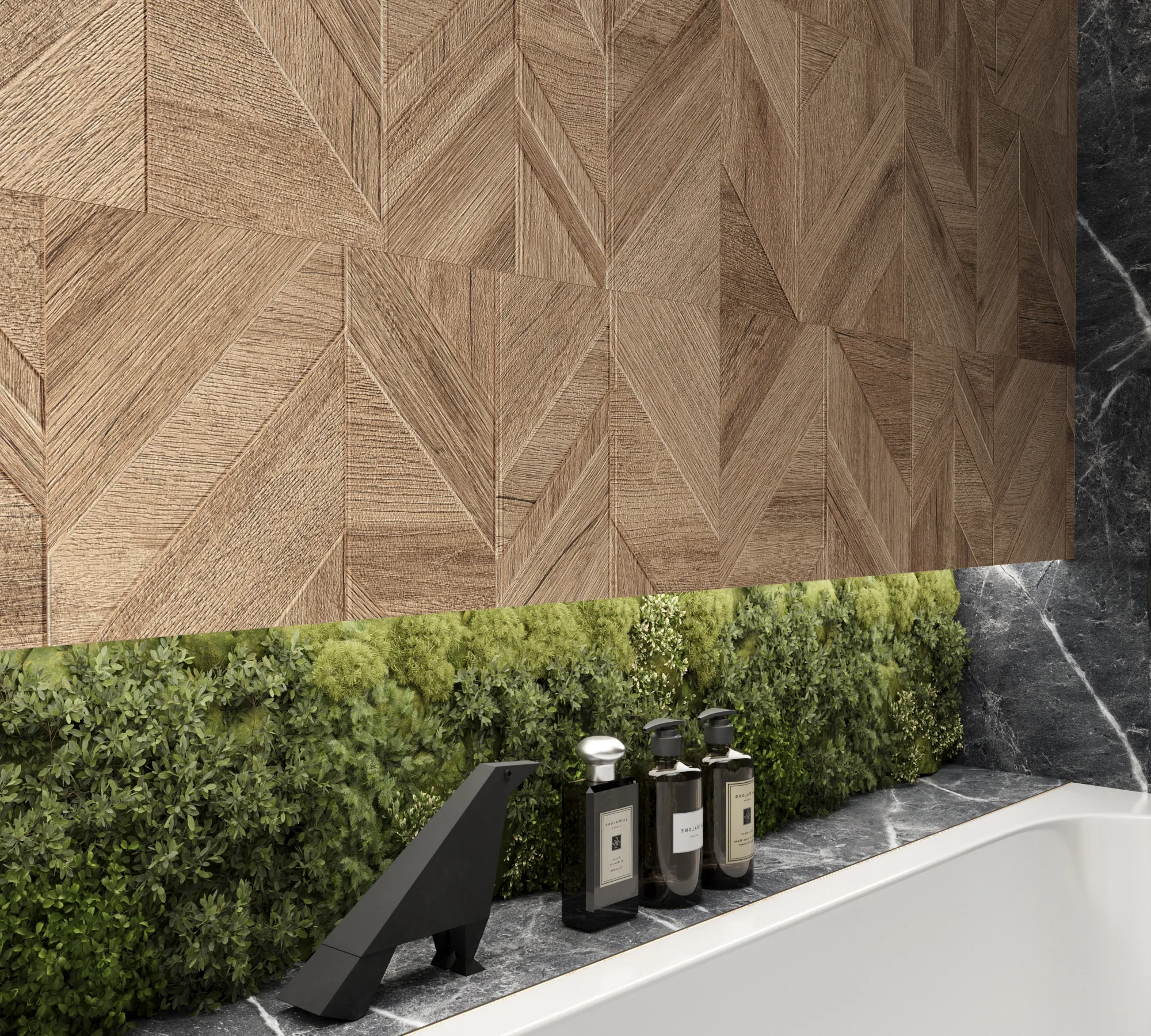 Керамогранит Аркадия Керамика RT7012-P Rockwood Crema Rustic Wood 60x120 кремовый