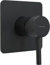 Смеситель для душа Allen Brau Priority X1 5.31012-31 (с внутренней частью, 1 выход) черный матовый