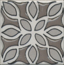 Вставка Kerama Marazzi Анвер 1 серый 4.85x4.85 OS\A175\21052