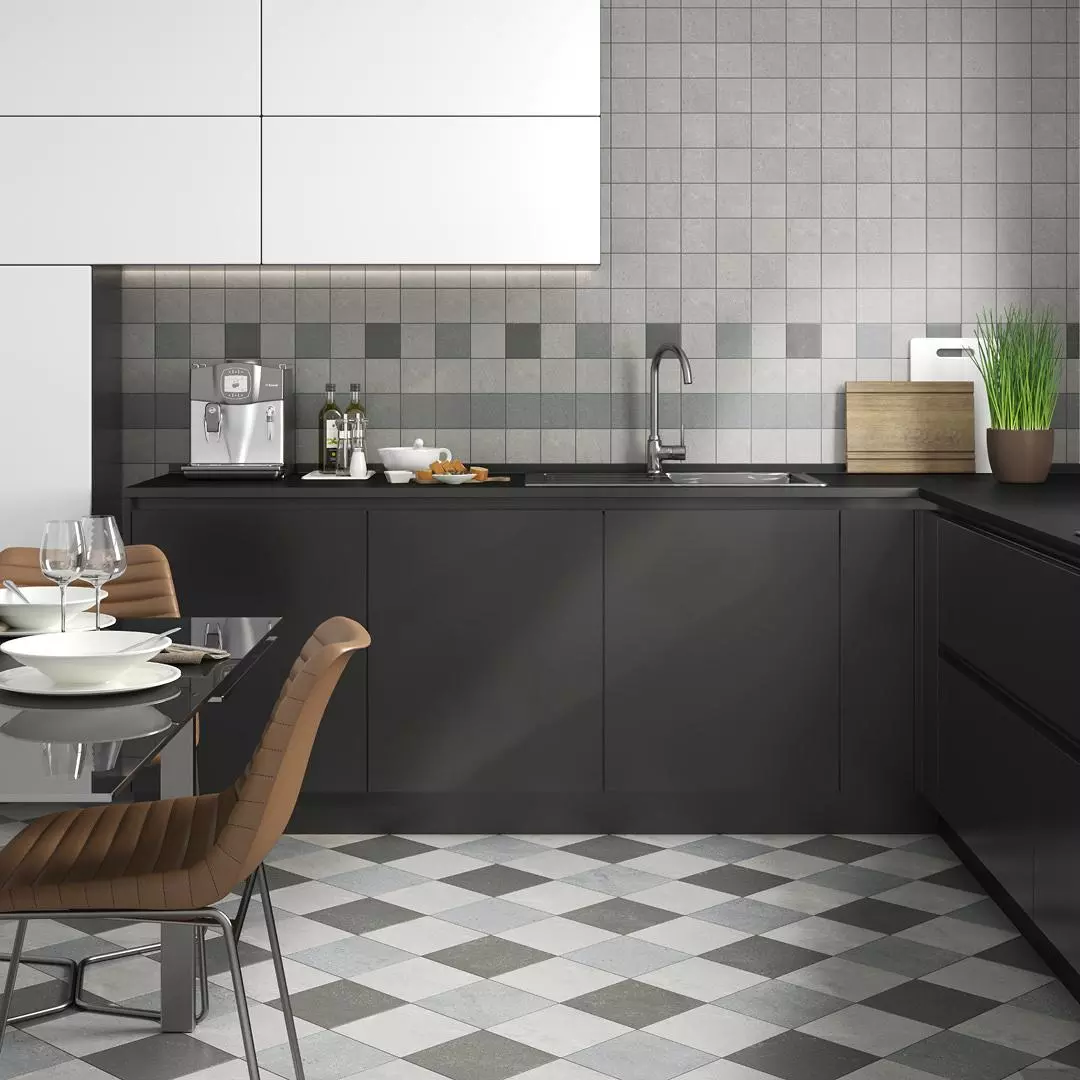 Керамическая плитка Kerama Marazzi Матрикс серый матовый 20x30 8343