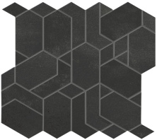 Мозаика Атлас Конкорд Италия Буст/ Boost Tarmac Mosaico Shapes 31x33.5 AN67