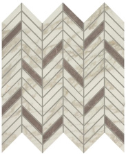 Мозаика Атлас Конкорд Италия Марвел Эдж/ Marvel Edge Royal Calacatta Mosaico Twill 30x31 AEPS