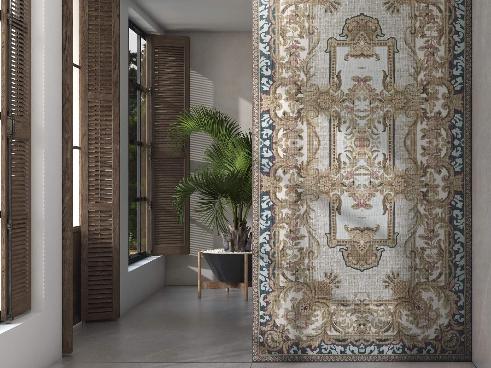 Декор Kerama Marazzi VT\A488\SG591820R Ковер Бозетто матовый обрезной 119.5x238.5