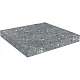 Ступень угловая клееная SG632820R\GCA Терраццо серый темный 33х33
