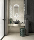 Бордюр Kerama Marazzi KMB2BDA005BR Махкама бежевый светлый глянцевый обрезной 12x30