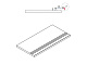 Бортик Италон Рум X2 Black 30x60