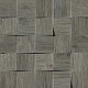 Мозаика Атлас Конкорд Италия Акси/ Axi Grey Timber Mosaico 3D 35x35 AMV4