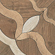 Декор Атлас Конкорд Италия Акси/ Axi Brown Chestnut Rosone Mini 45x45 ANIT