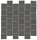 Мозаика Атлас Конкорд Италия Буст Натурал/ Boost Natural Coal Mosaico Tumbled A7CJ 31x31